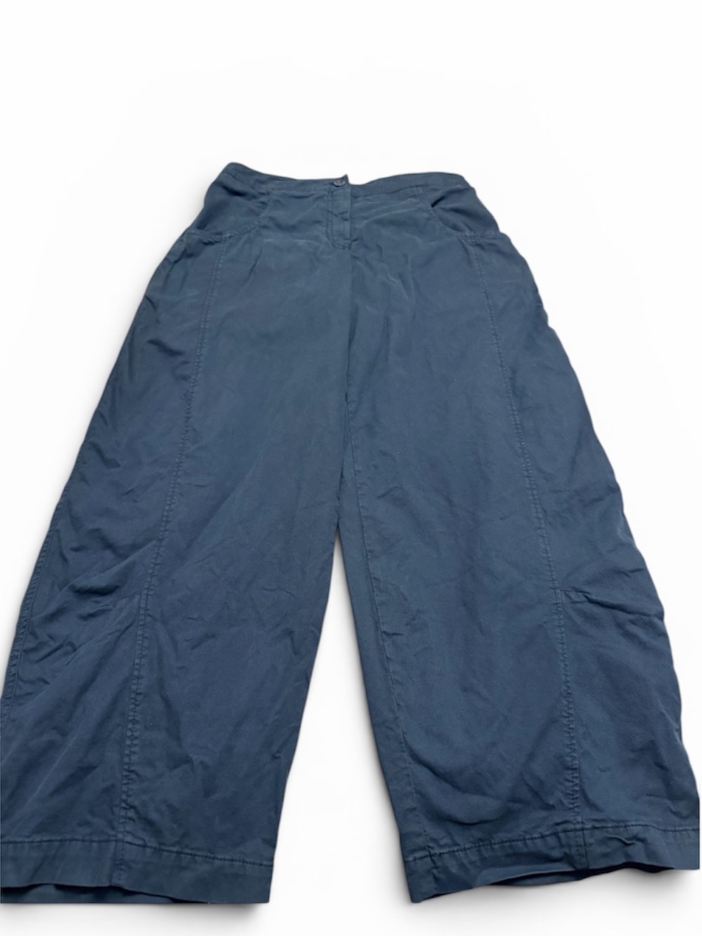 OSKA Wide Leg Navy Pants